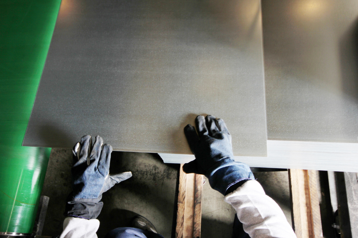 an image of electromechanical assembly of sheet metal components
